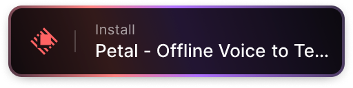 https://www.raycast.com/Aayush9029/petal/install_button@2x.png?v=1.1
