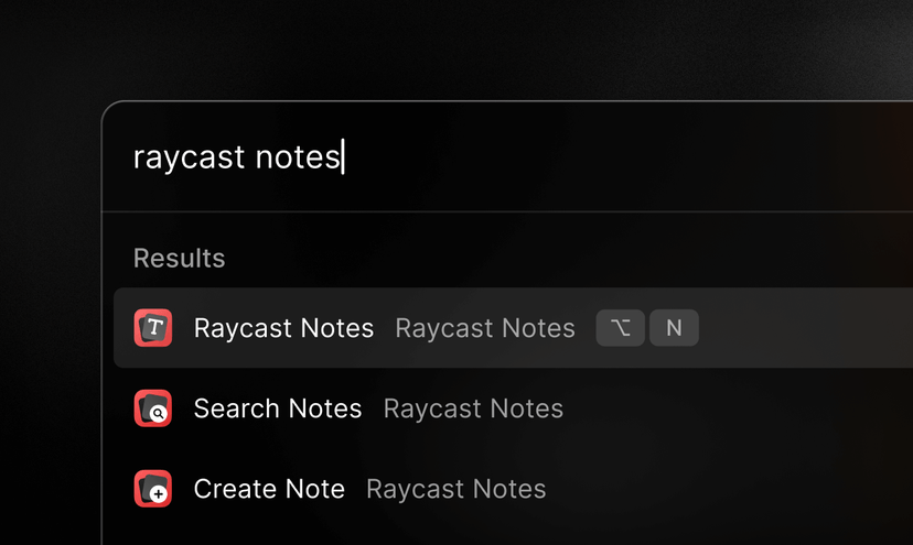Meet the new Raycast Notes - Raycast Blog