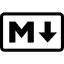 Markdown Reference icon