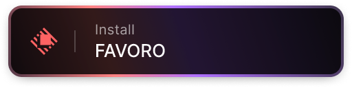 Install favoro Raycast Extension