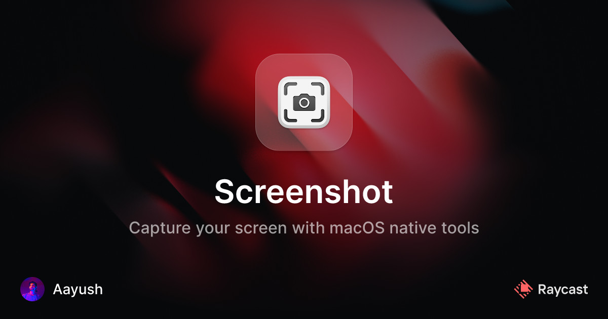 Raycast Store: Screenshot