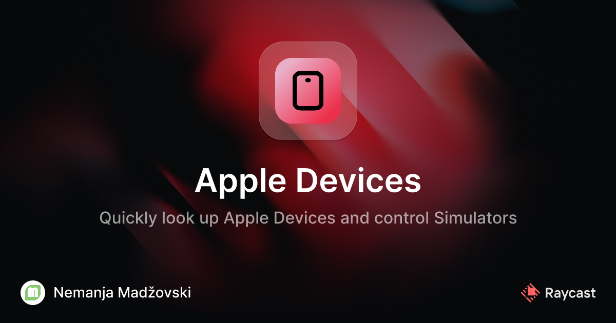 Raycast Store Apple Devices