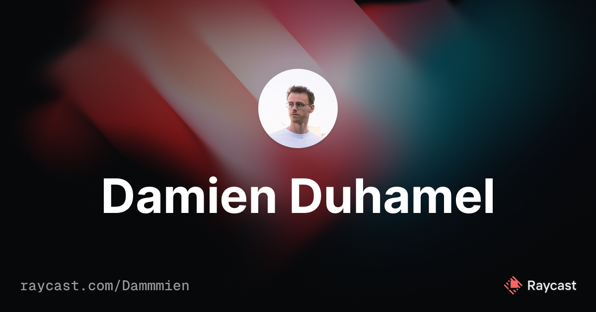 Dammmien (Damien Duhamel)