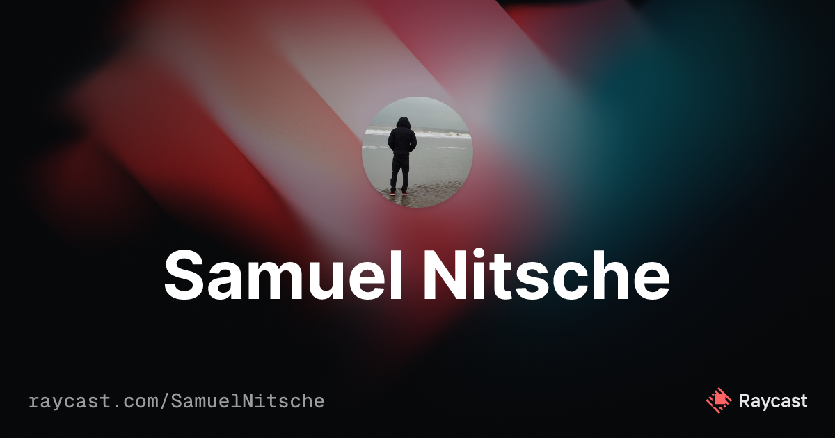 SamuelNitsche (Samuel Nitsche)