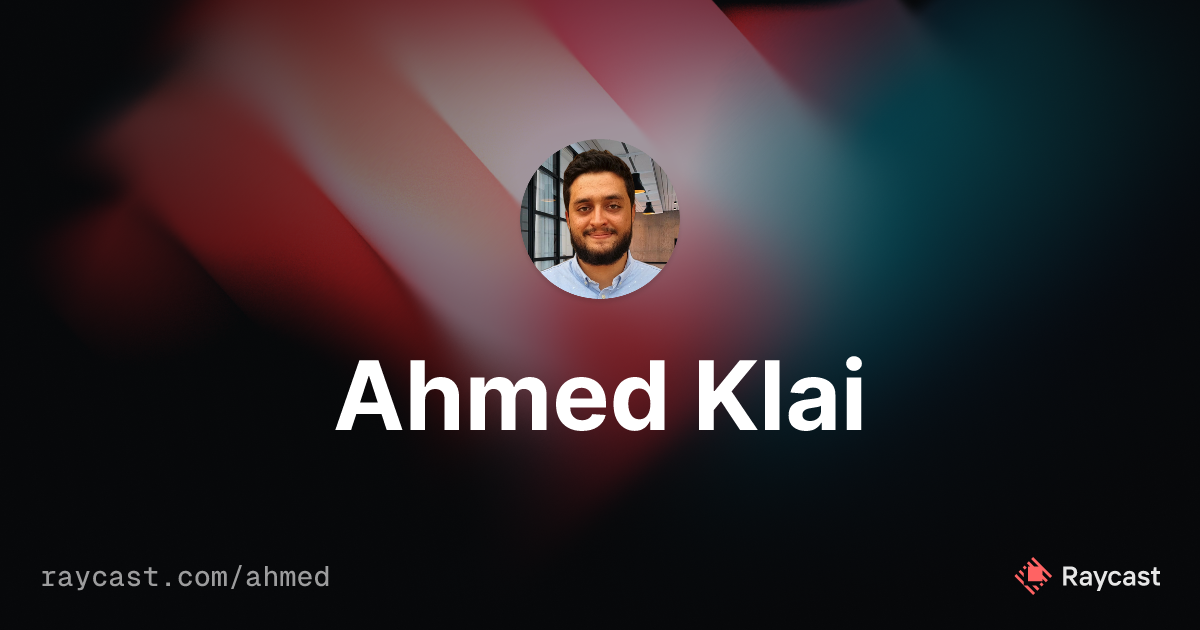 ahmed (Ahmed Klai)