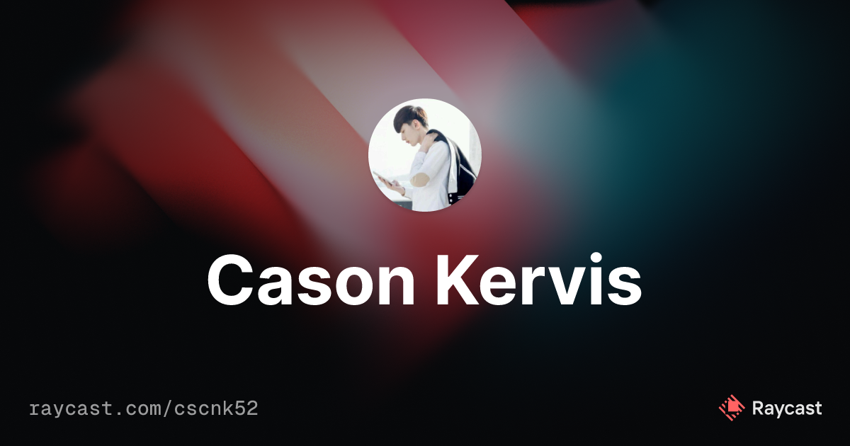 cscnk52 (Cason Kervis)