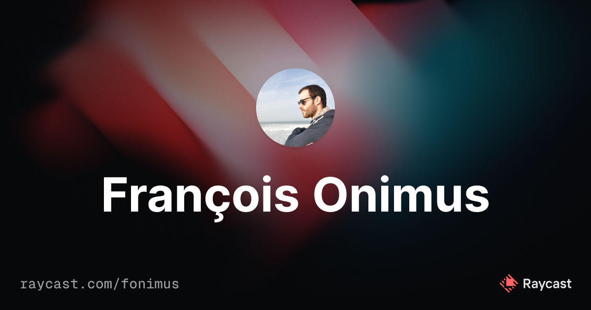 fonimus (François Onimus)