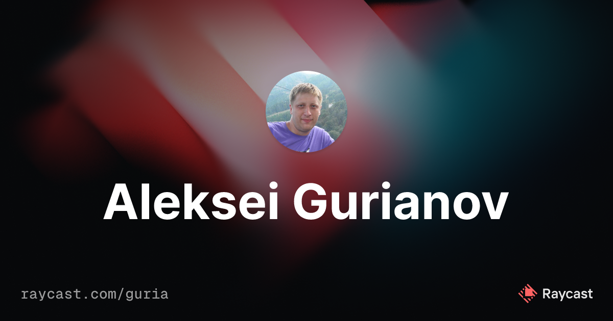 guria (Aleksei Gurianov)