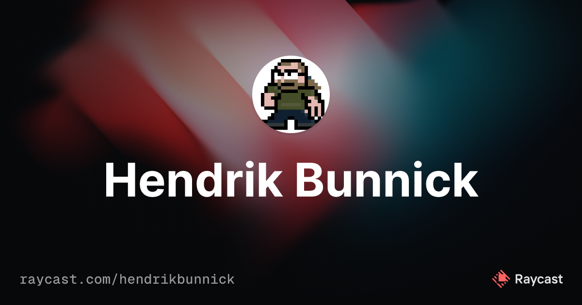 Hendrikbunnick hendrik bunnick 
