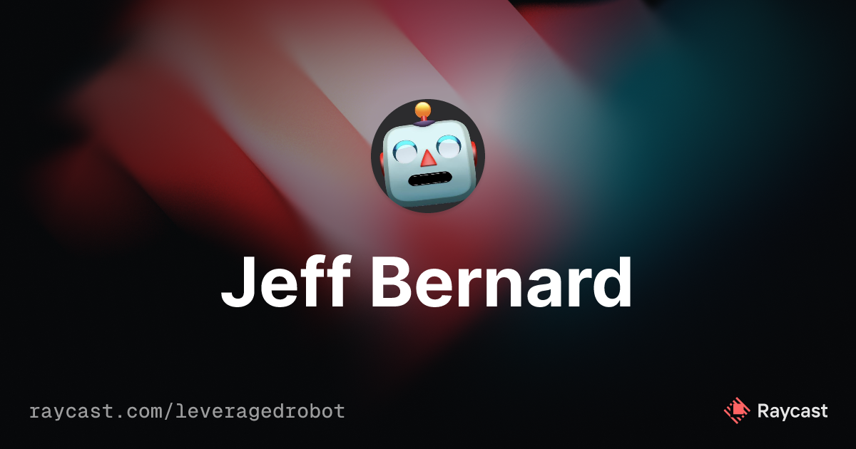 leveragedrobot (Jeff Bernard)