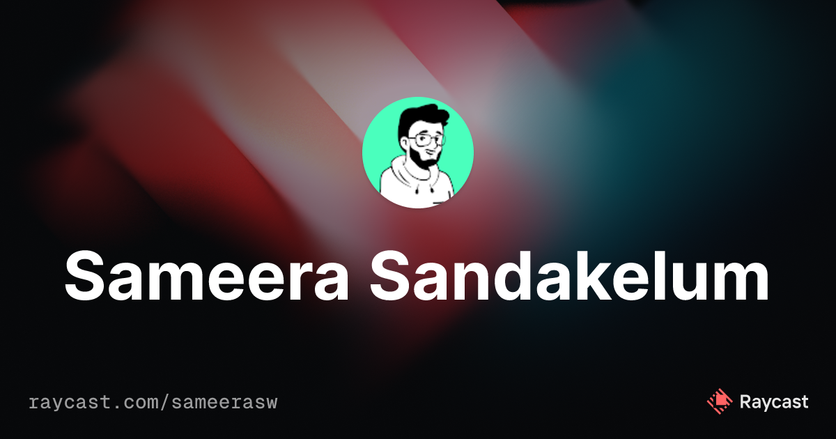 sameerasw (Sameera Sandakelum)