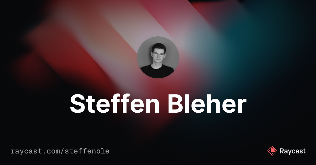 steffenble (Steffen Bleher)