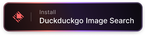 Install Duckduckgo Image Search Raycast Extension