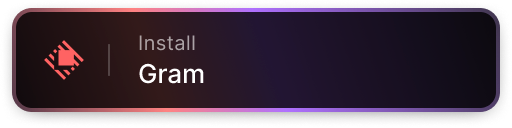 Install Gram Raycast Extension
