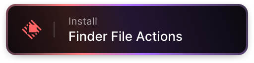 Install finder-file-actions Raycast Extension